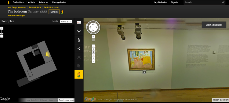 Van Gogh Museum, Google Art Project, museum view