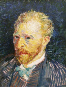 Vincent Van Gogh, Autoportrait, 1887, huile sur toile, Paris Musée d'Orsay, source: Commonswiki